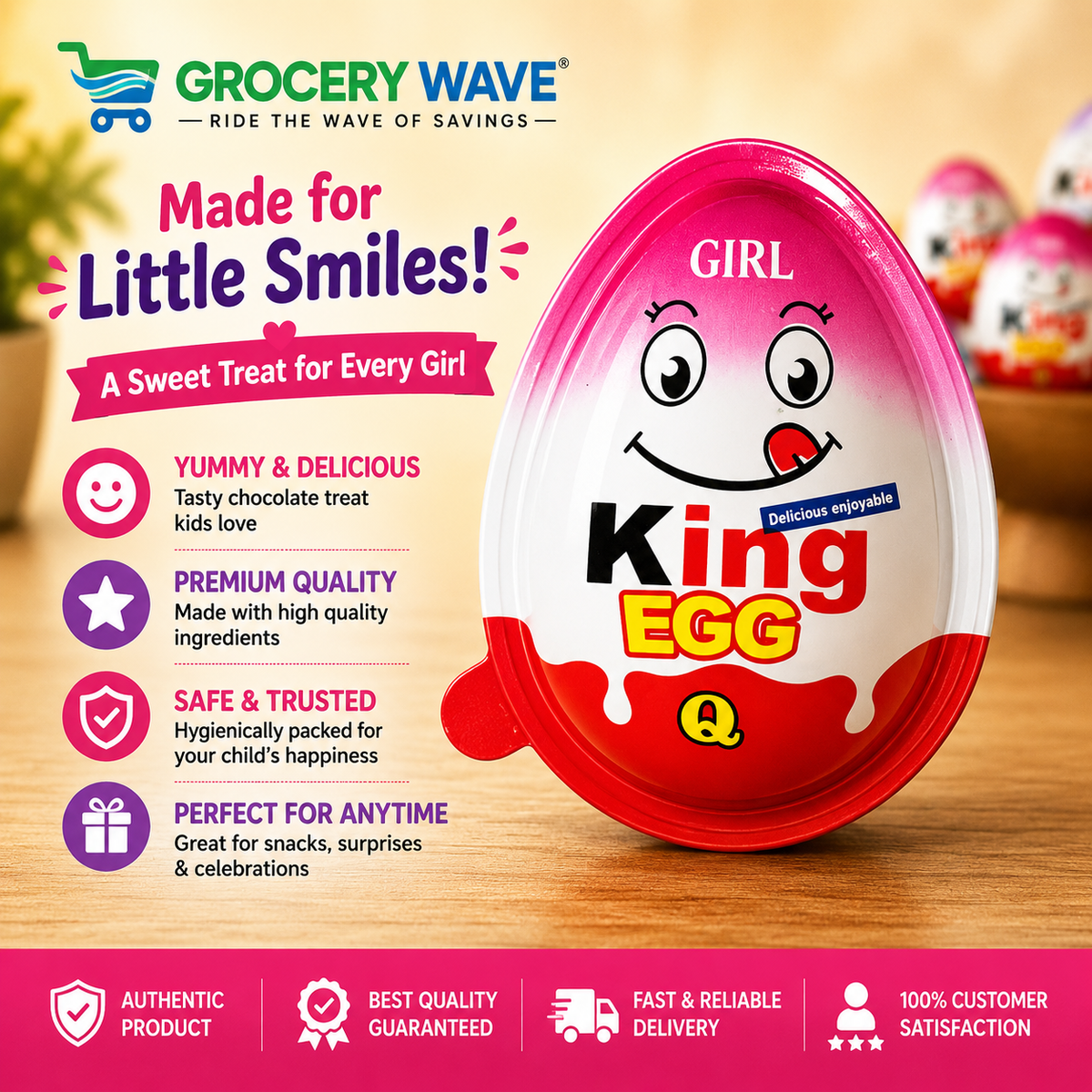 KING EGG GIRL 15G