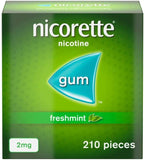 Nicorette Freshmint 2mg Gum 210 Pieces