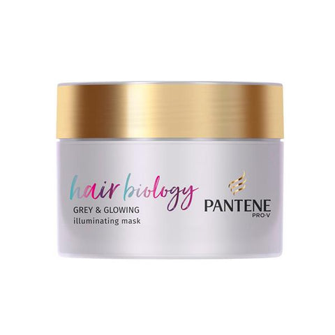Pantene Hair Biology Mask Silver & Glowing 160ml
