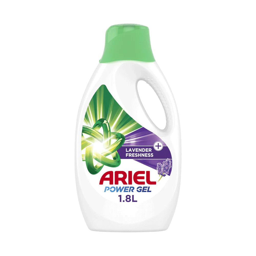 ARIEL LAVENDER FRESHNESS LIQUID 1.8 litre