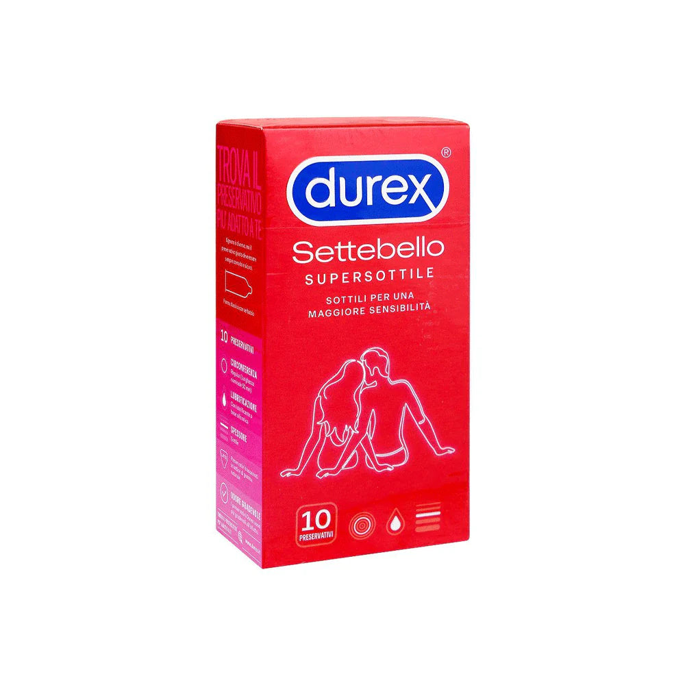 Durex Settebello Supersottile Condoms 10s (uk)