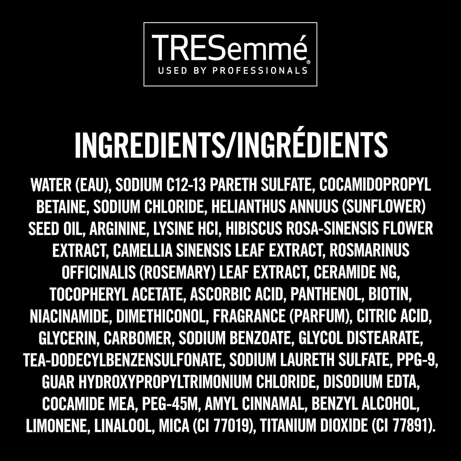 TRESEMME SHAMPOO REVITALIZED COLOR HIBISCUS ESSENCE 828 ML