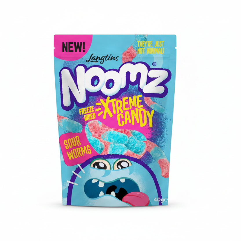 Noomz Freeze Dried Sweets Candy Sour Worms