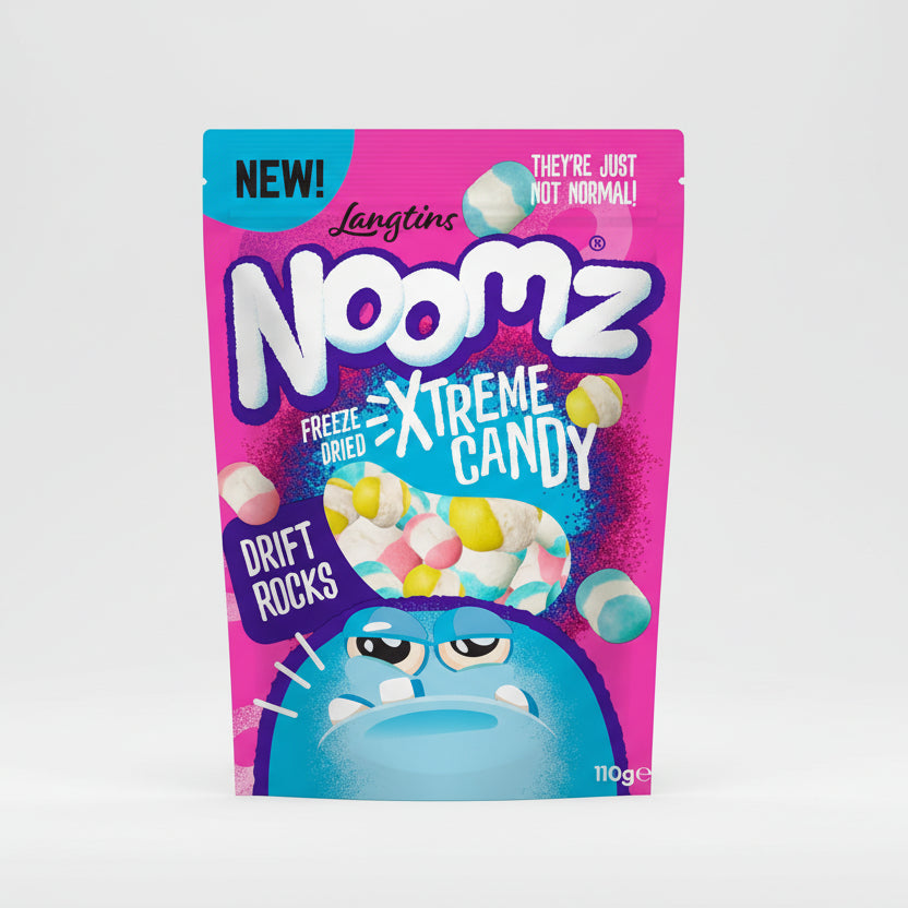 Noomz Freeze Dried Sweets Candy Drift Rocks 110g