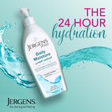 Jergens Daily Moisture Body Lotion - 400 ml, Best Daily Moisturizing Lotion with Silk Proteins & Citrus Extracts, Hydralucence Blend for Smooth & Radiant Skin, 400 ml