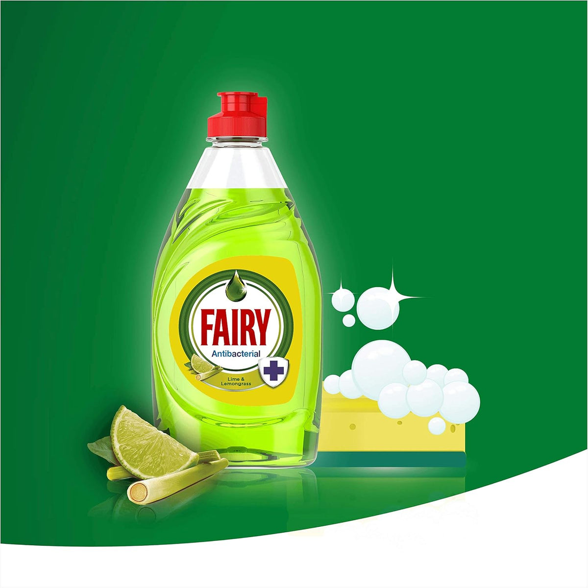 FAIRY DISH WASHING LIQUID PLATINUM LIME & LEMONGRASS 820ML