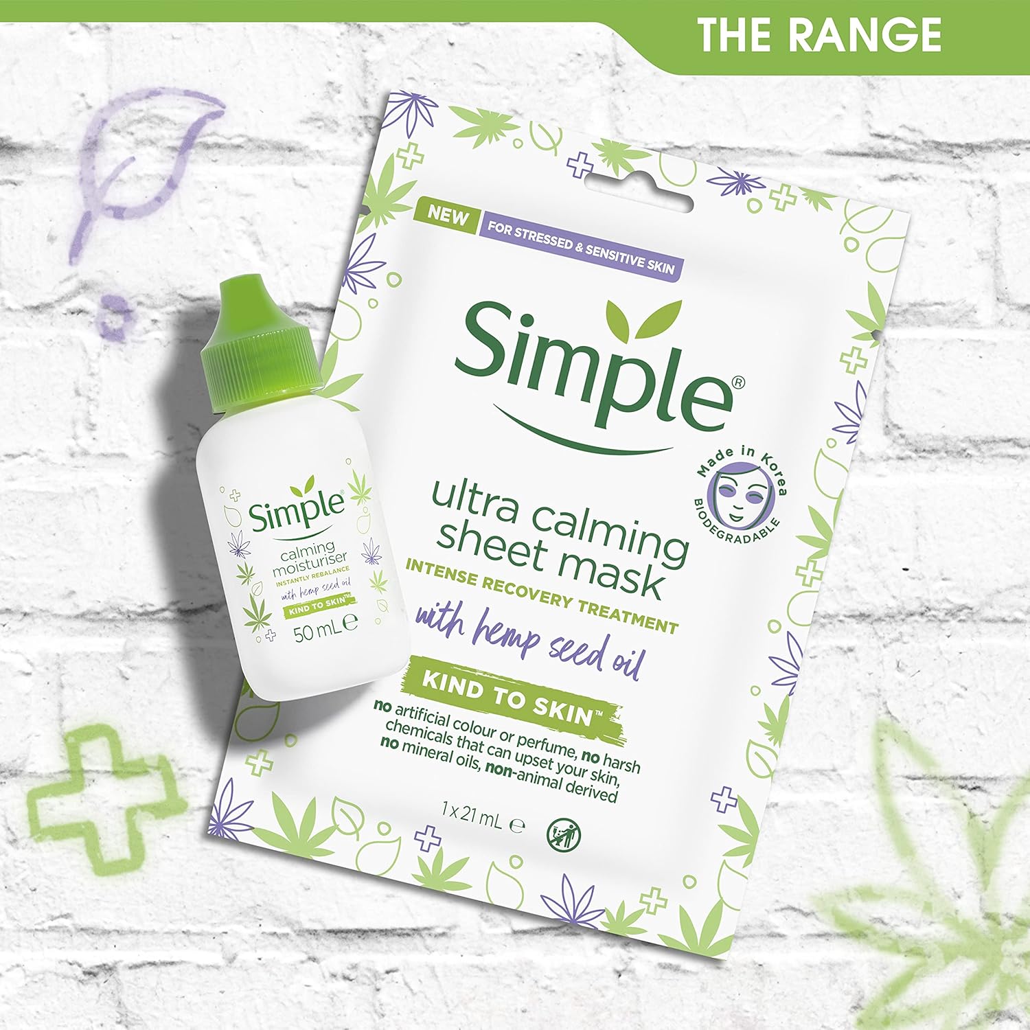 Simple Calming Moisturiser Oil 50ml