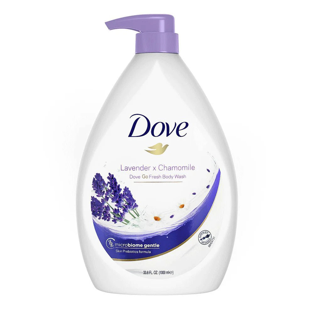 DOVE BODY WASH GO FRESH LAVENDER X CHAMOMILE 1000ML