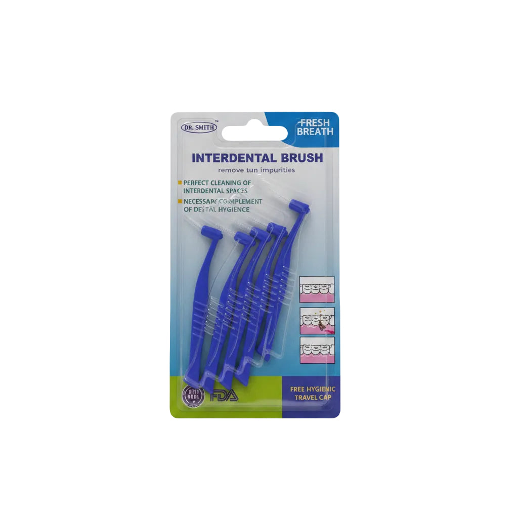 Dr. Smith Interdental Toothbrush, 5-Pack