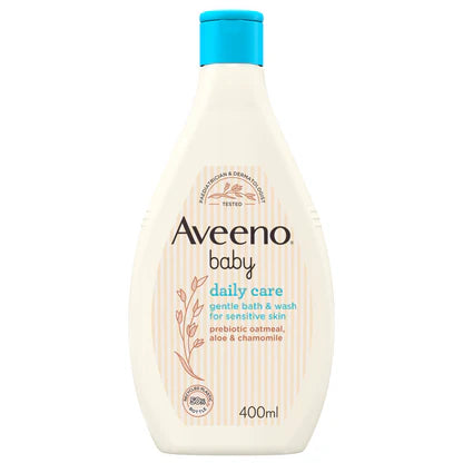 Aveeno Baby Daily Care Gentle Wash Oatmeal, Aloe & Chamomile 400Ml