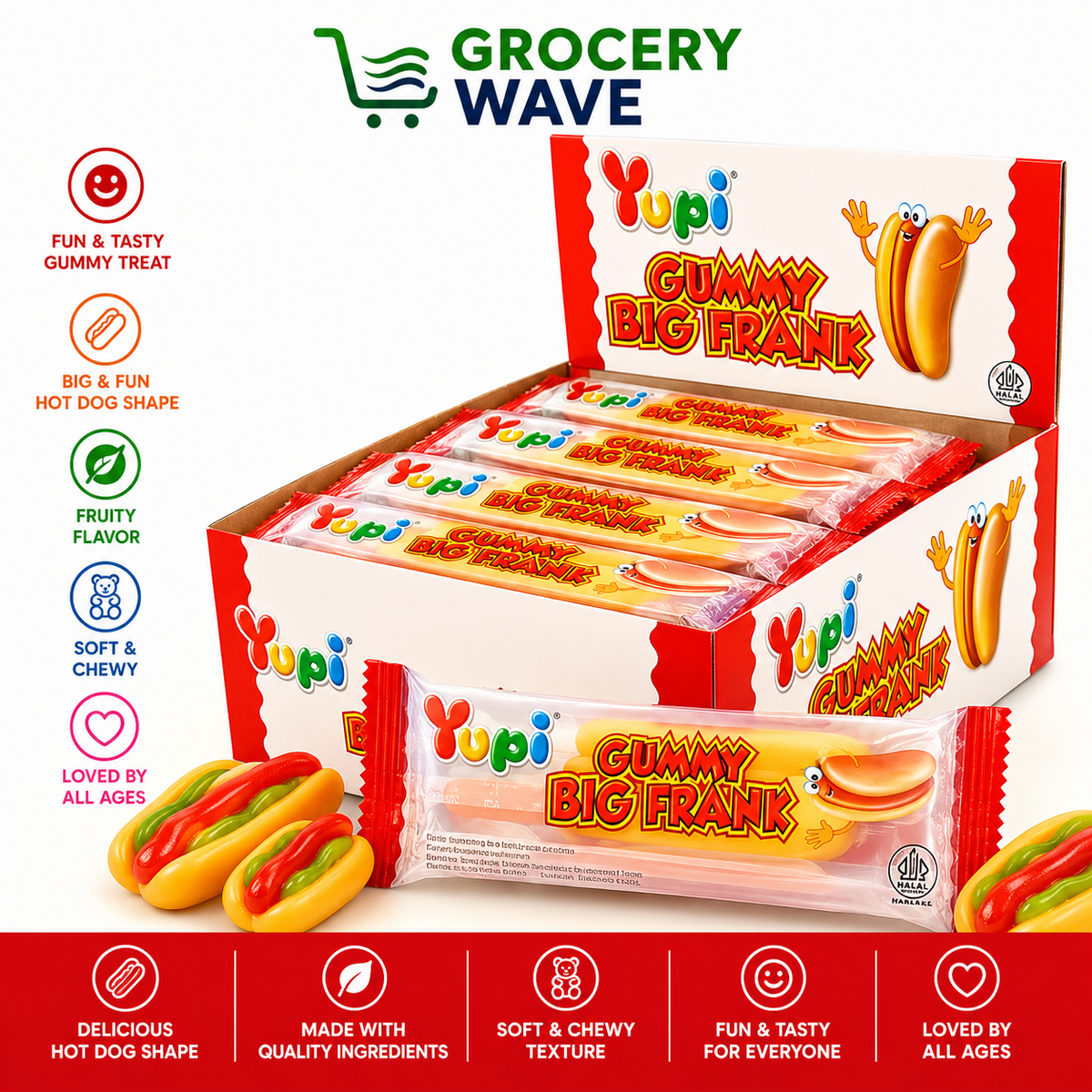 Yupi Gummy Big Frank