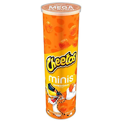Cheetos Minis Cheddar Flavored Snack Chips, 3.5 OZ