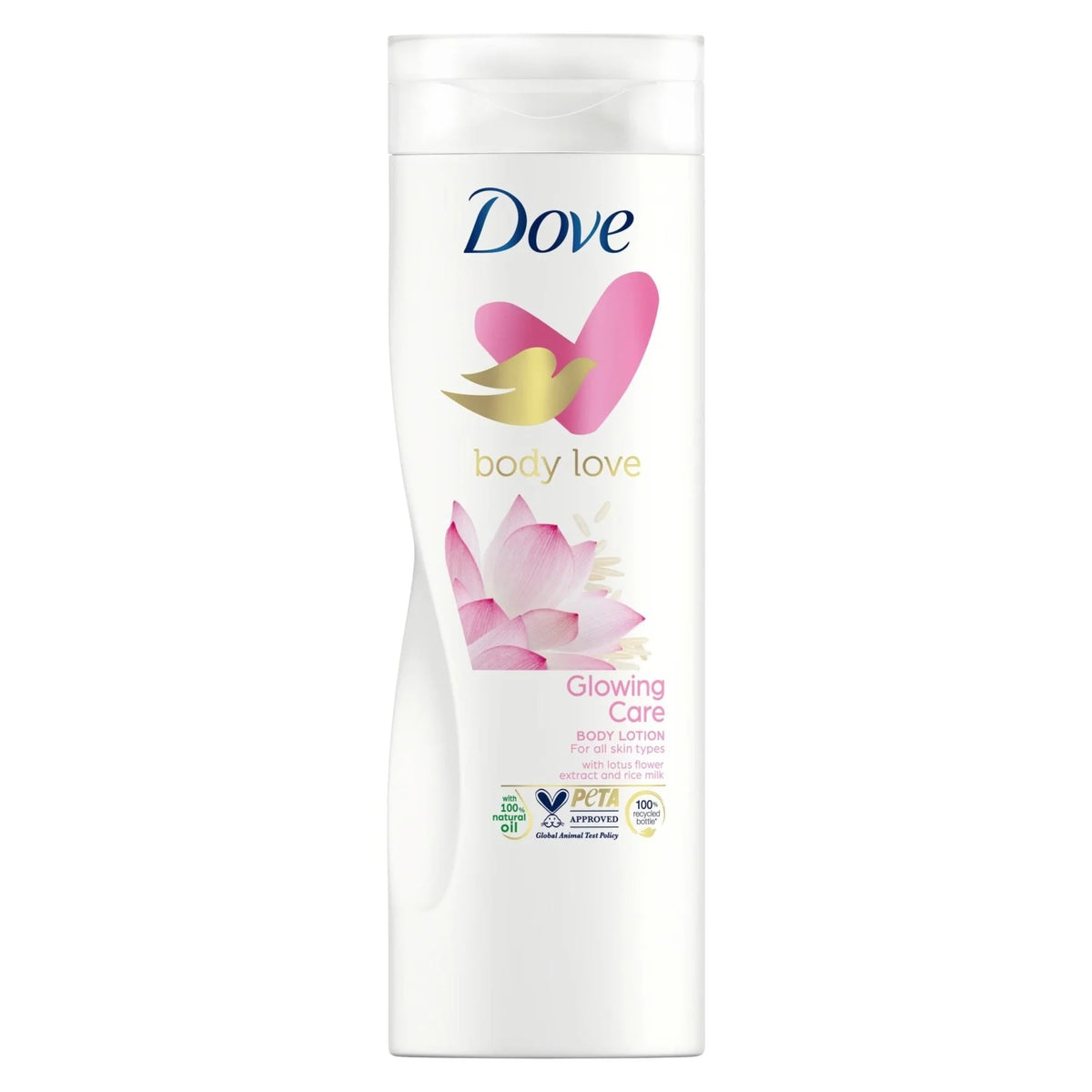 DOVE BODY LOVE GLOWING CARE BODY LOTION 400ML