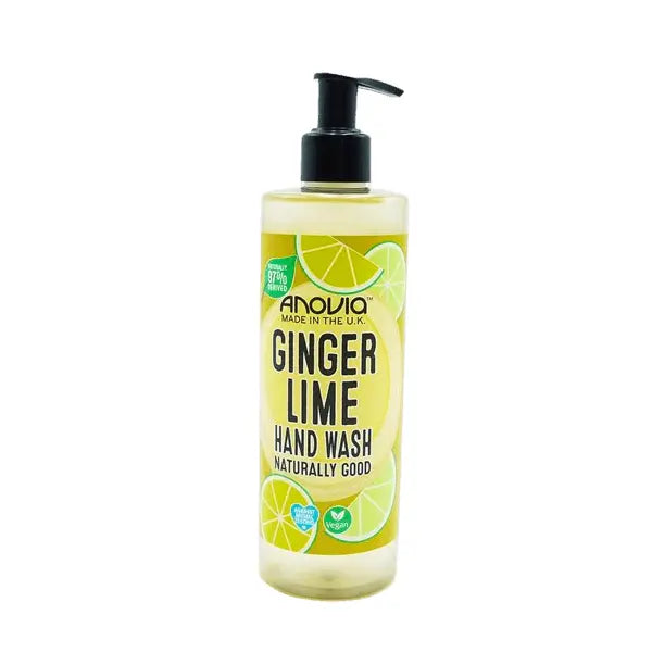 ANOVIA HAND WASH NATURALLY GOOD GINGER LIME 350ML