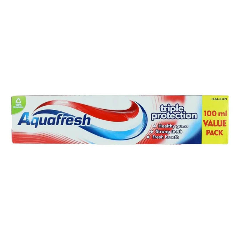 AQUAFRESH TOOTH PASTE TRIPLE PROTECTION 100ML