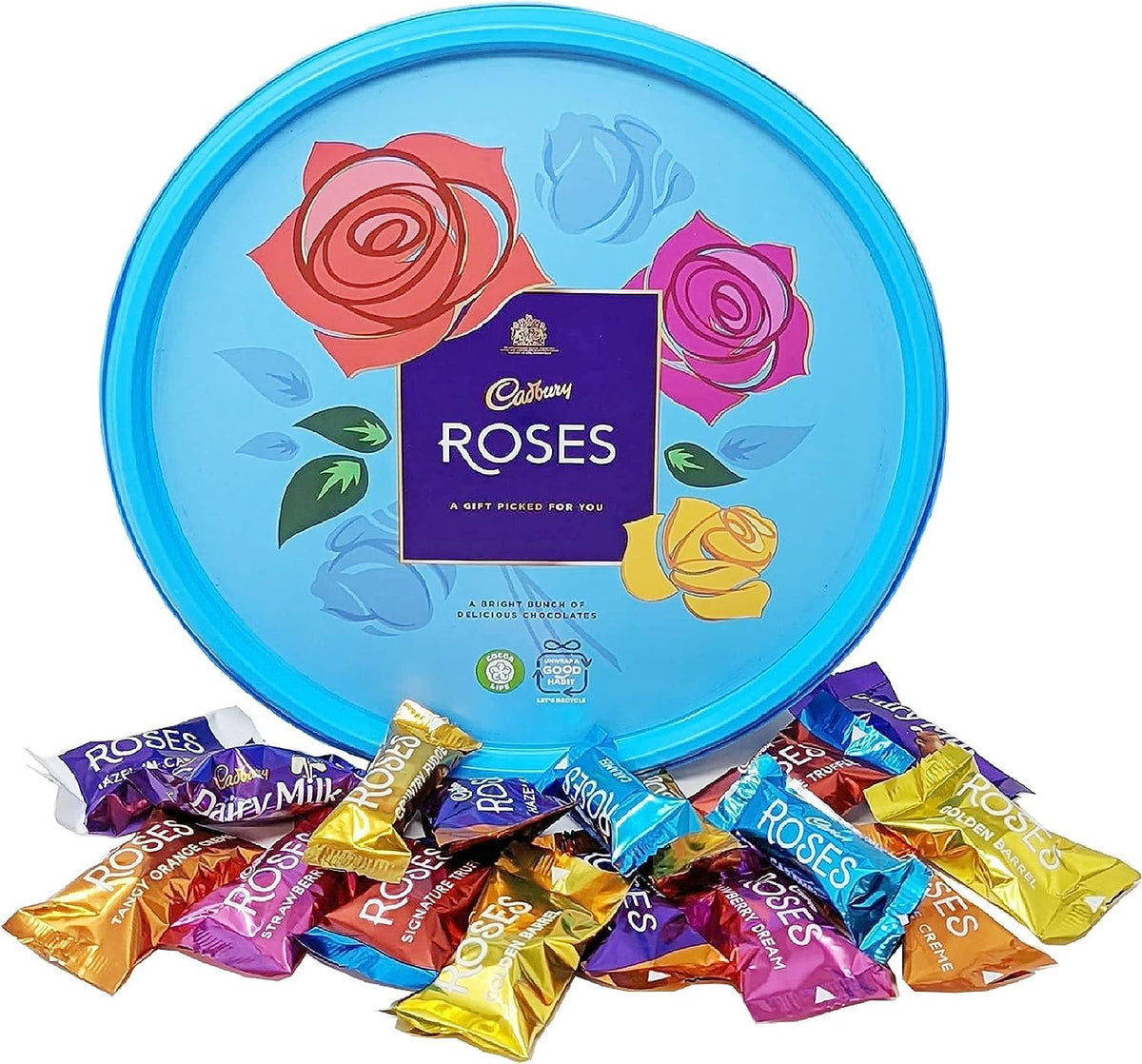 Cadbury Roses - Milk Chocolate Tubs - 550 gm