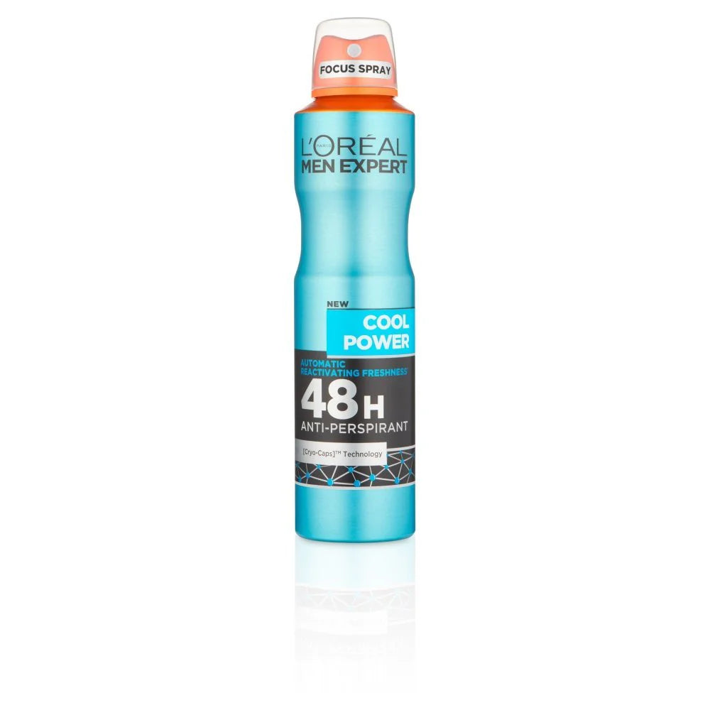 LOREAL MEN EXPERT 48H A/P DEODORANT SPRAY COOL POWER 250ML