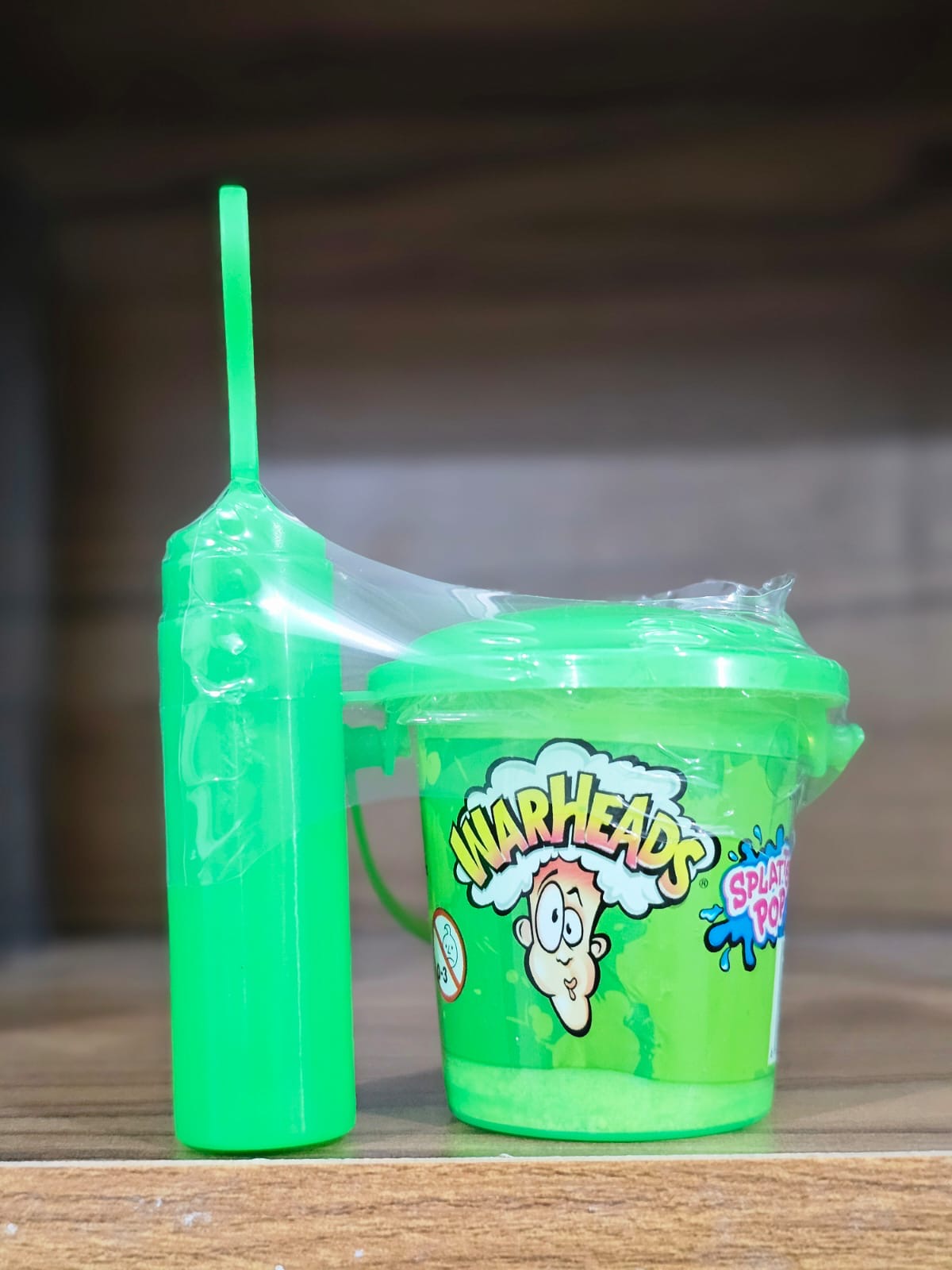 Warheads Splatter Pop Green