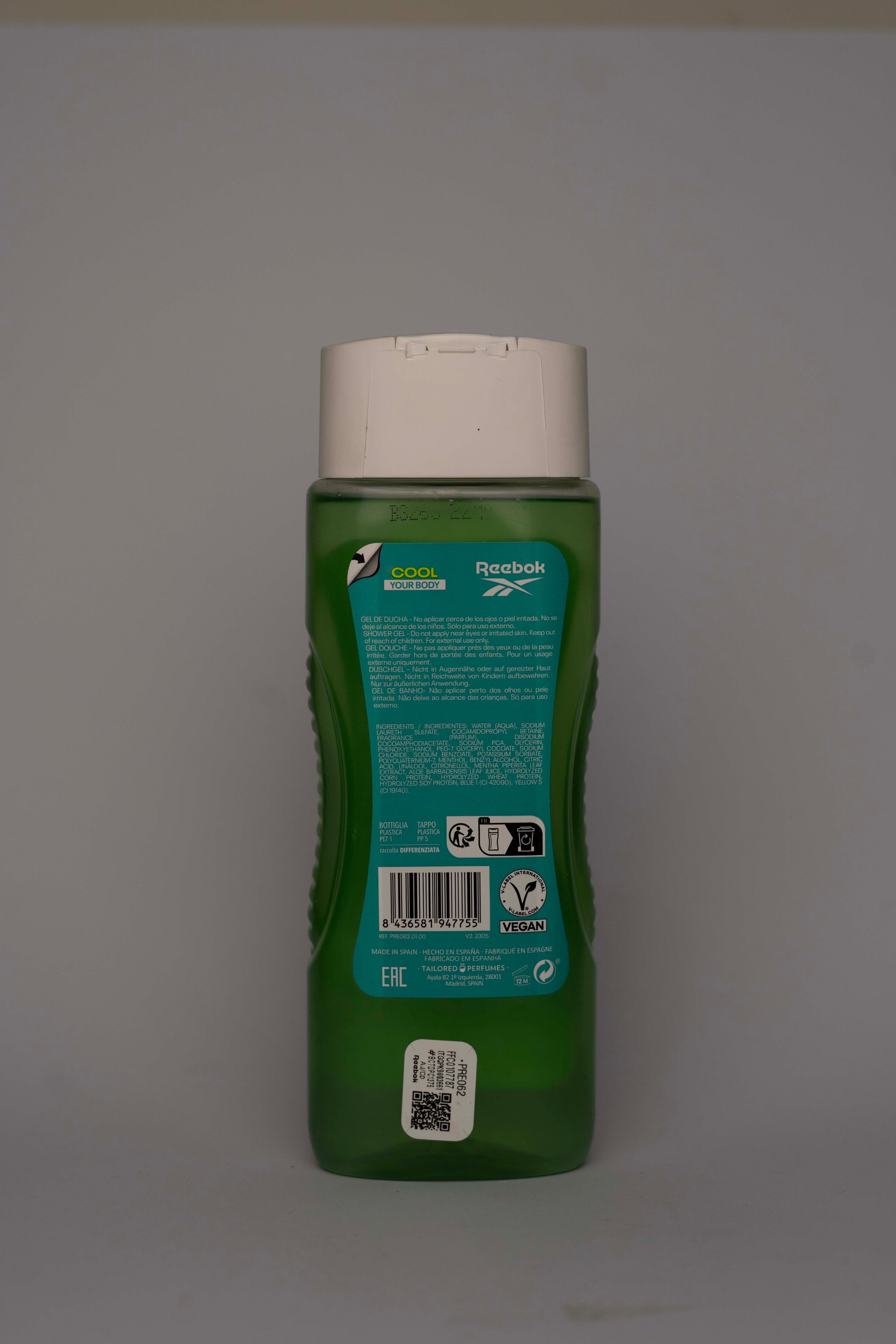 Reebok Cool Your Body Shower Gel 400ml