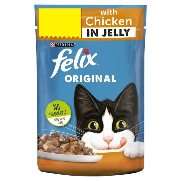 Felix Original With Chicken In Jelly 100g