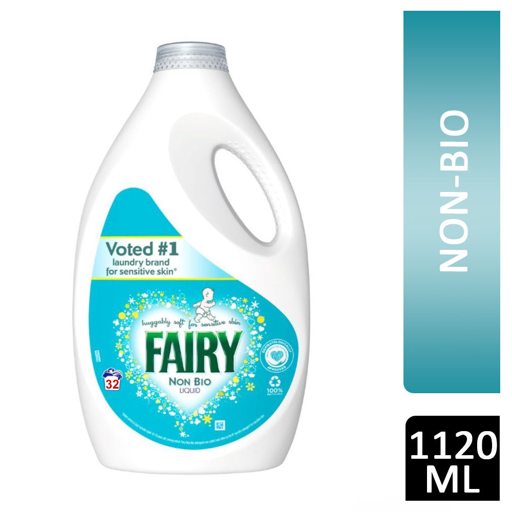 FAIRY NON BIO LIQUID DETERGENT SENSITIVE 1.12L