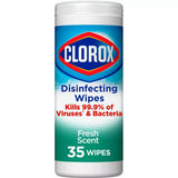 Clorox Fresh Scent Bleach Free Disinfecting Wipes