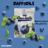 Daffodils my chew candy blueberry 350gm