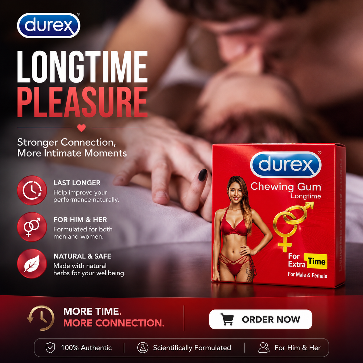 DUREX LONGTIME CHEWING GUM