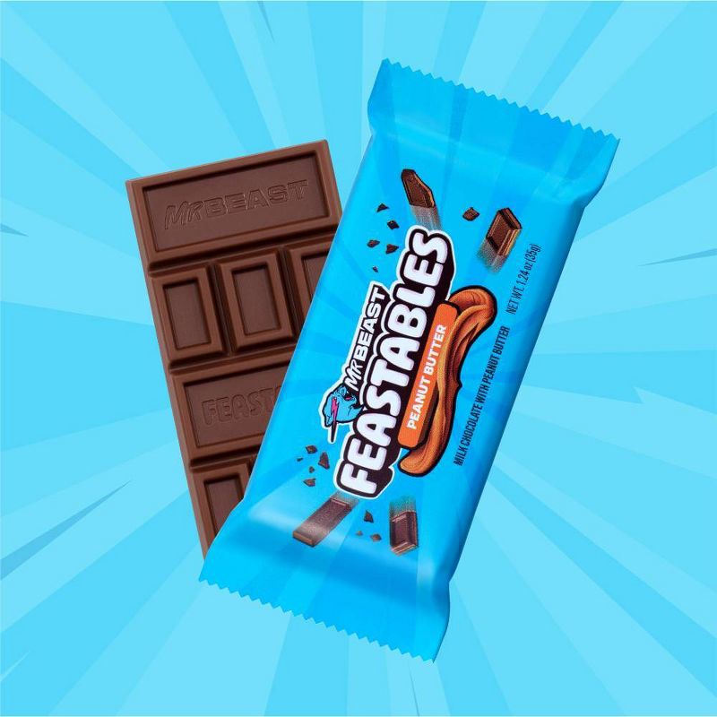 MR BEAST Feastables Peanut Butter bar 35gm