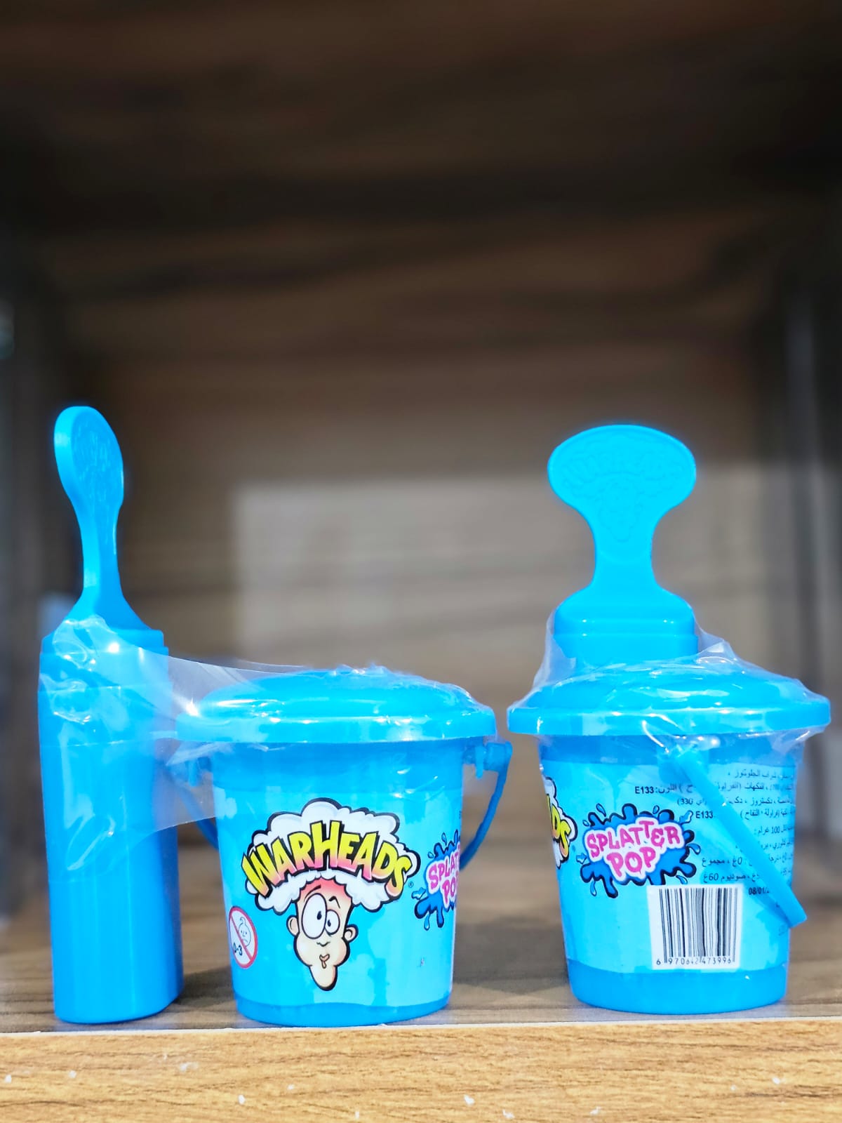 Warheads Splatter Pop Blue