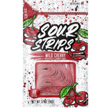 Sour Strips Wild Cherry Artificially Flavored Candy 96gm