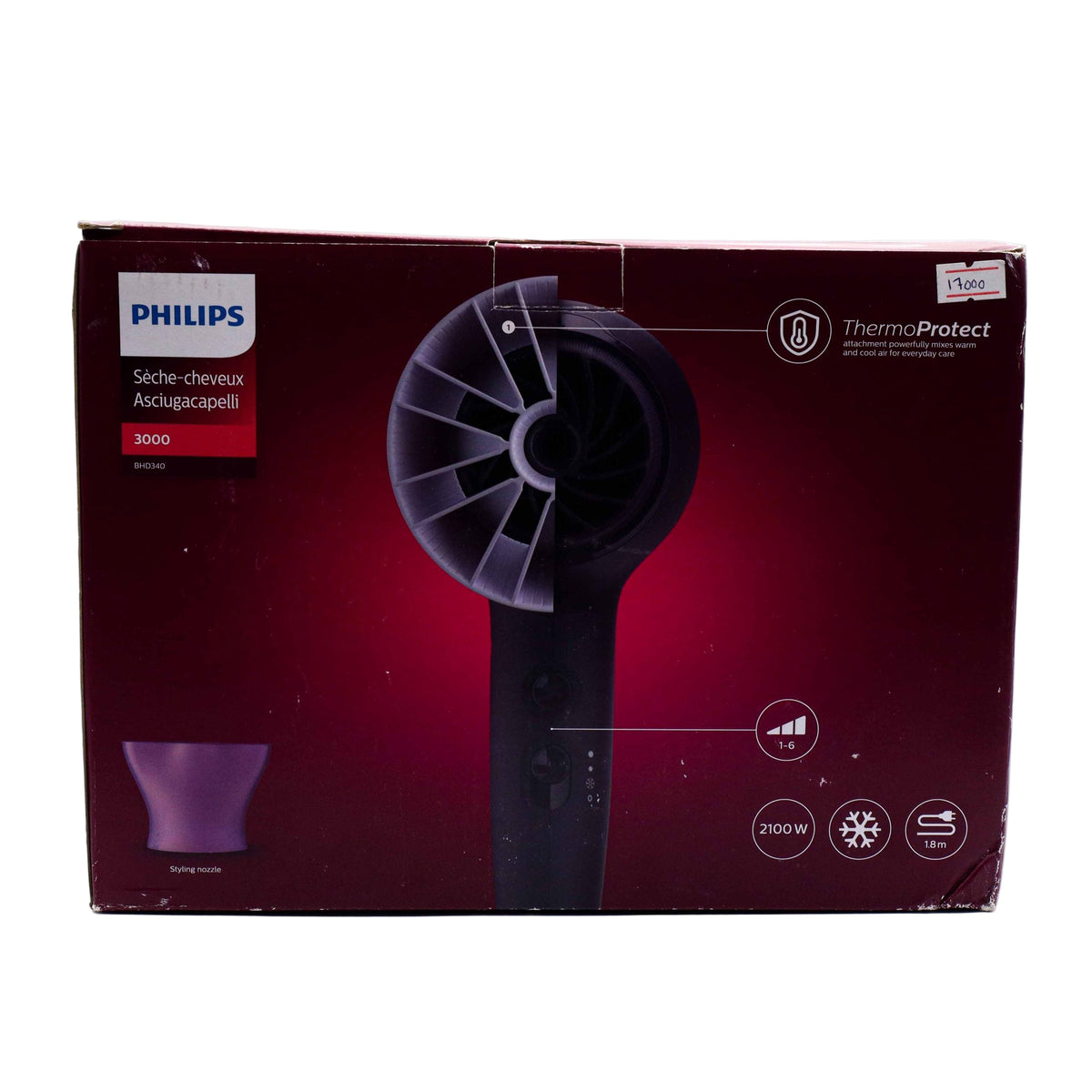 Philips Hair Dryer 3000 BHD340/10