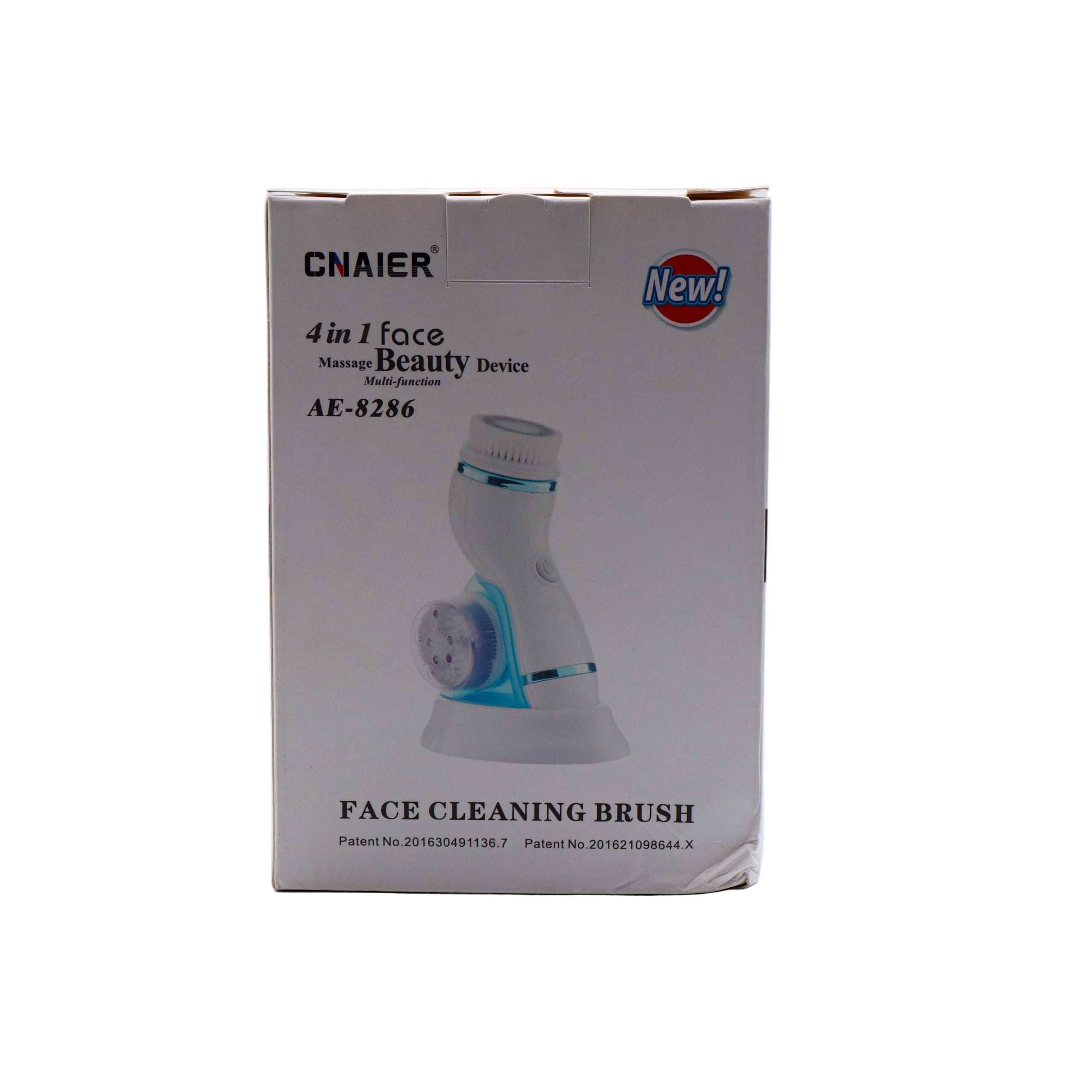 Cnaier Face Cleaning Brush 4-in-1 with Interchangeable Heads