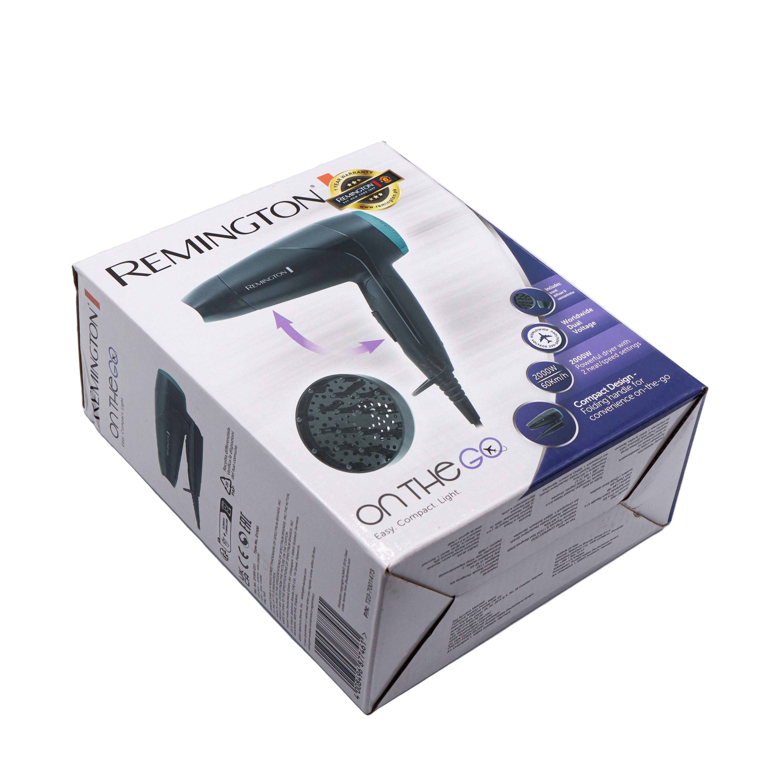 Remington Hair Dryer D1500