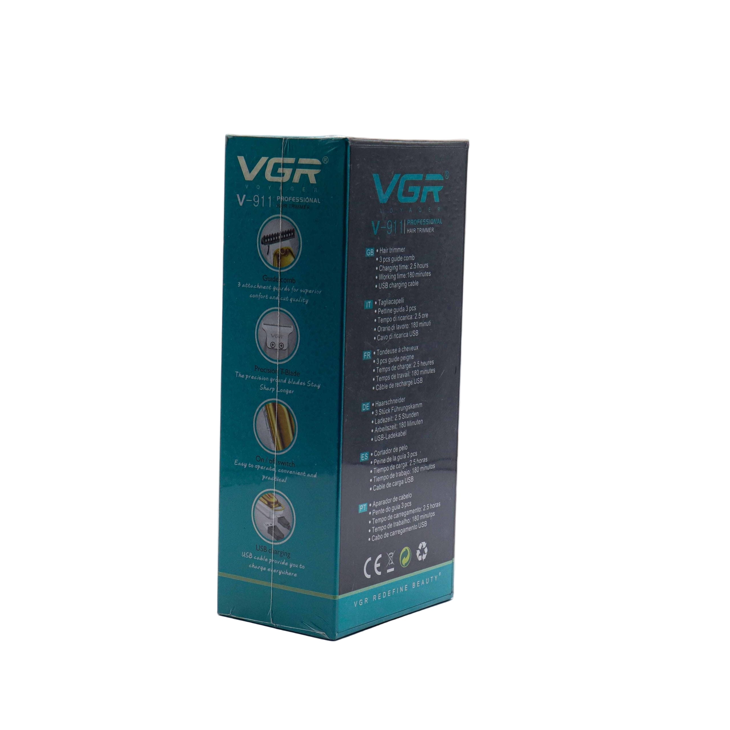 VGR Hair Trimmer V-911 – Rechargeable Beard & Hair Trimmer