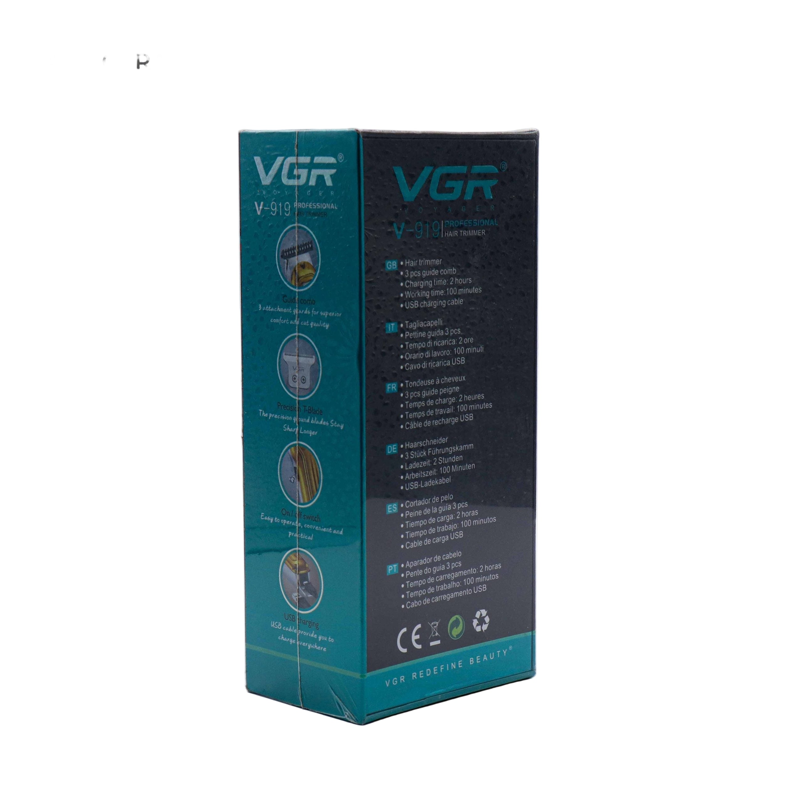 VGR Hair Trimmer V-919 – Rechargeable Beard & Hair Trimmer