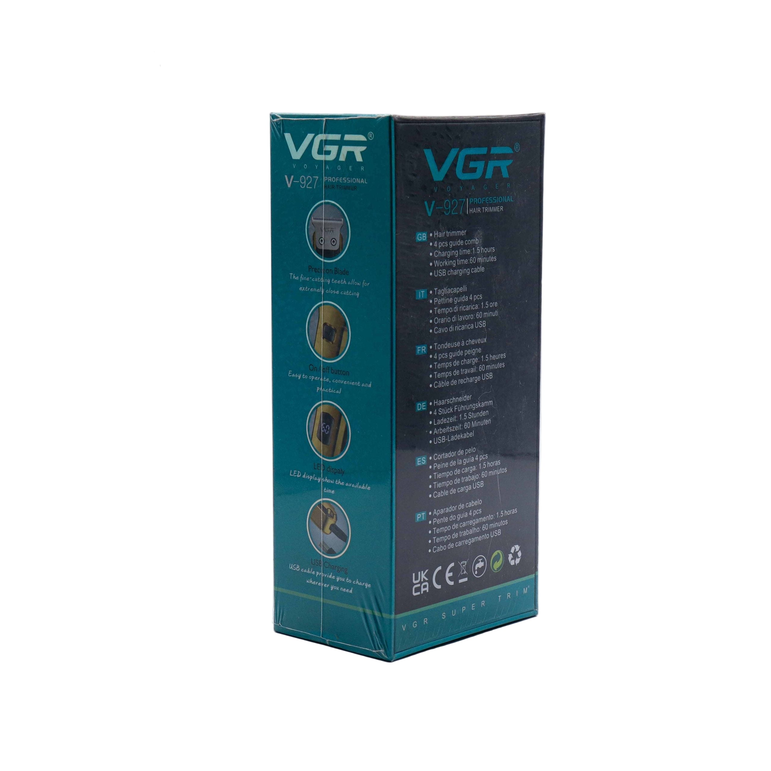 VGR Hair Trimmer V-927 – Rechargeable Beard & Hair Trimmer