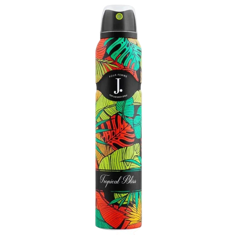 J. Tropical Bliss Perfume Body Spray 200ml
