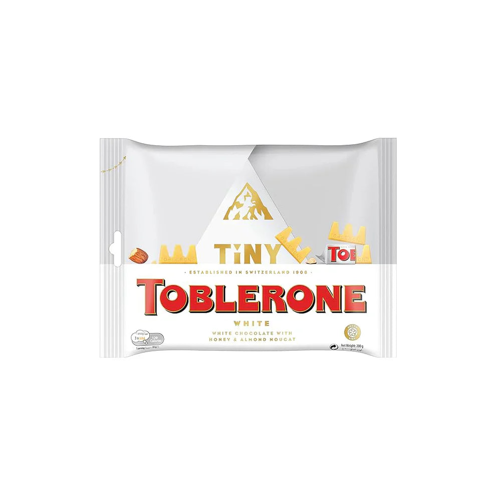 TOBLERONE MILK CHOCOLATE SILVER TINY 200 GM