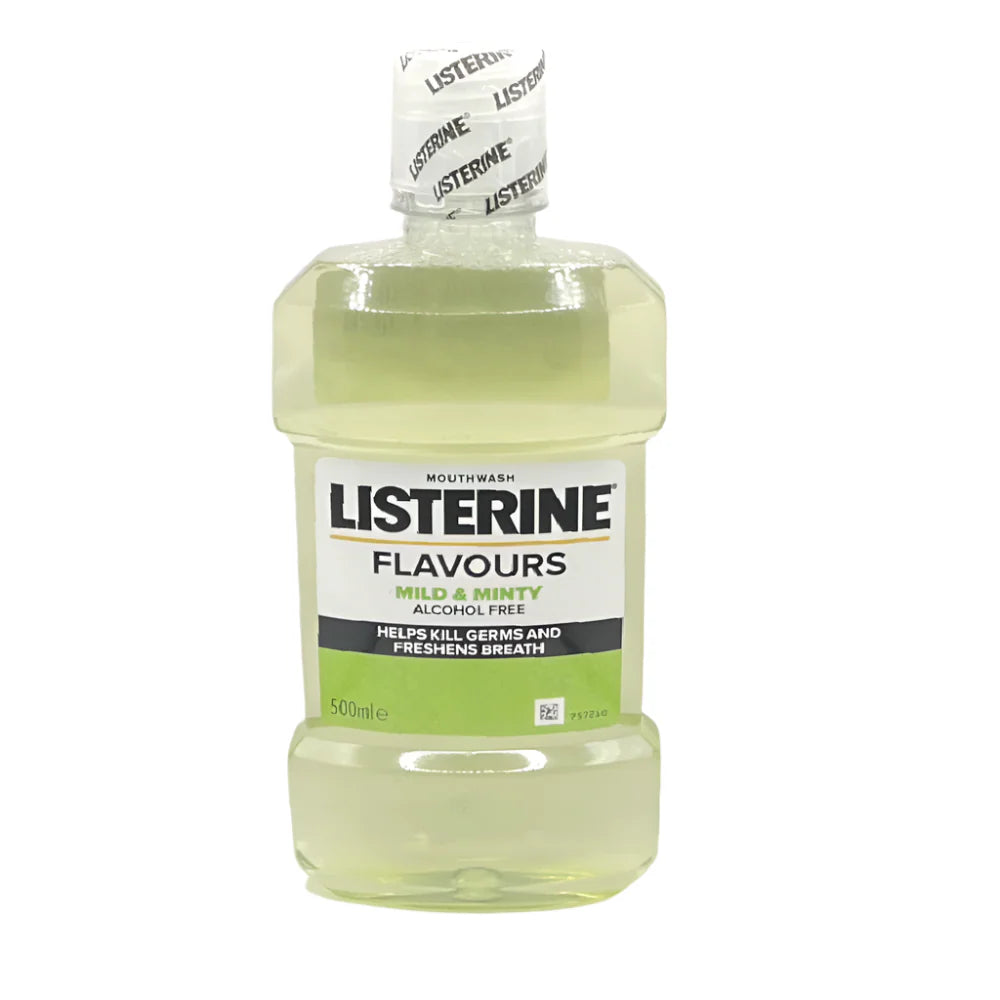 LISTERINE MOUTH WASH MILD & MINTY 500ML