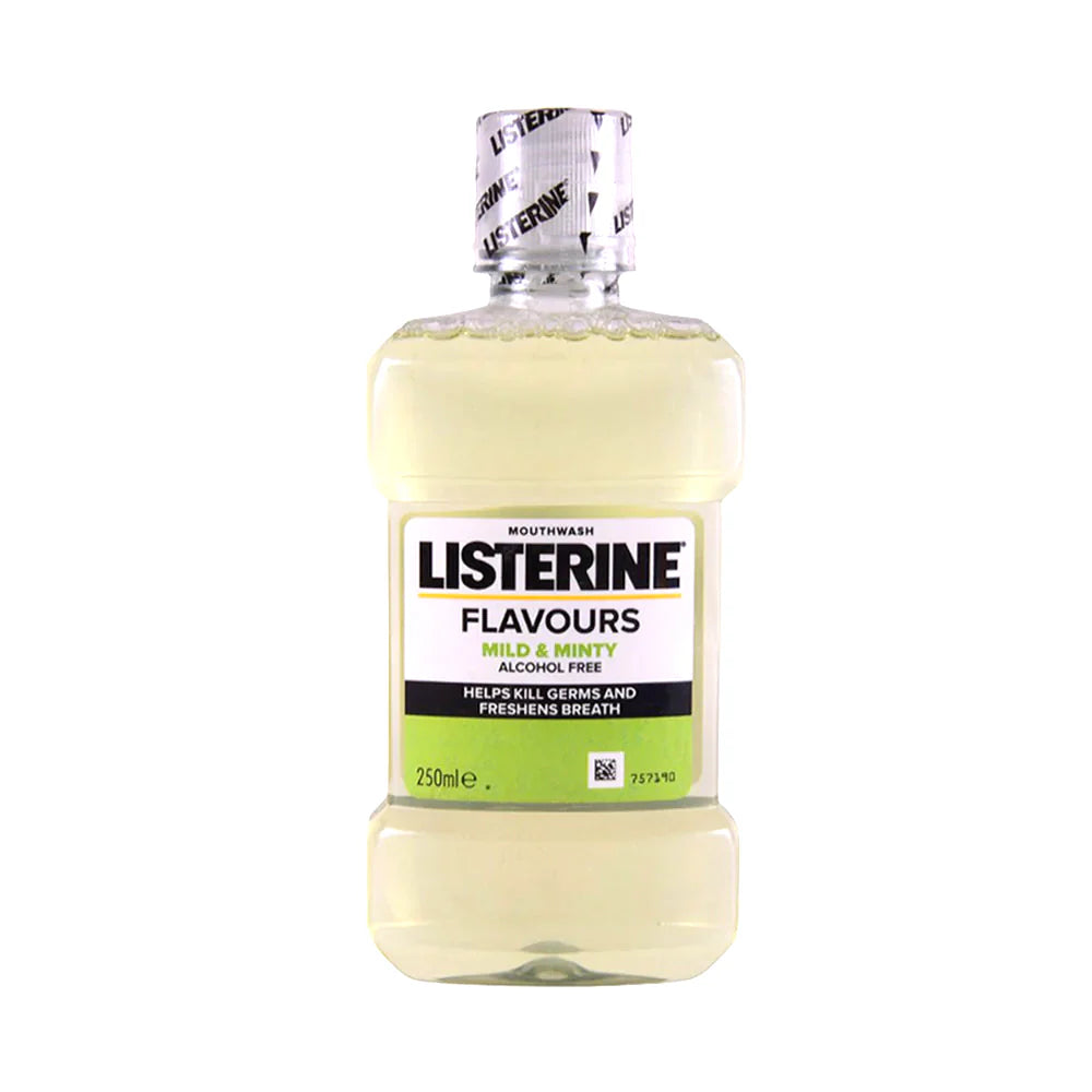 LISTERINE MOUTH WASH MILD & MINTY 250ML