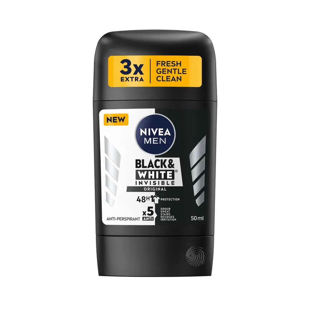 NIVEA STICK BLACK&WHITE ORIGINAL 50ML