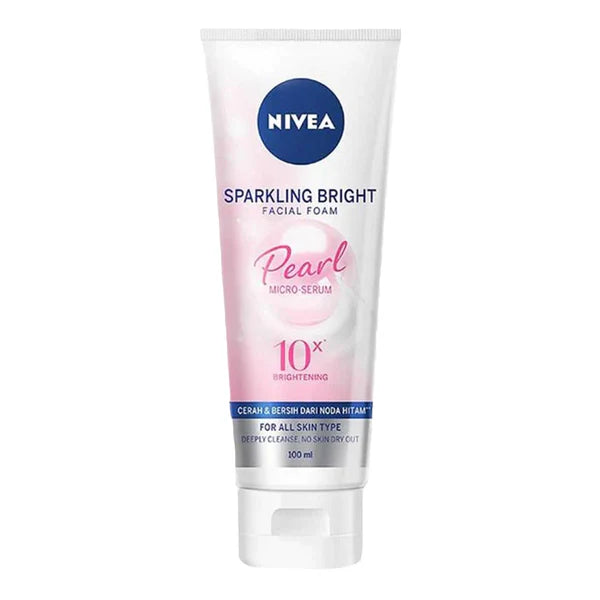 Nivea Sparkling White Whitening Facial Foam 100ml