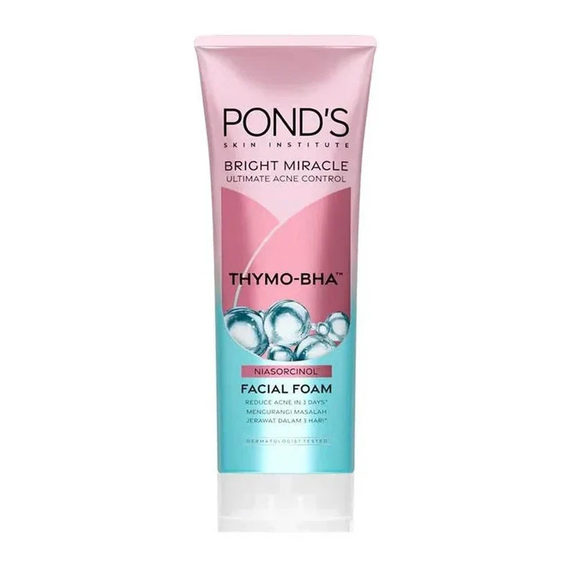 Ponds Facial Foam Bright Miracle Acne Control 90G