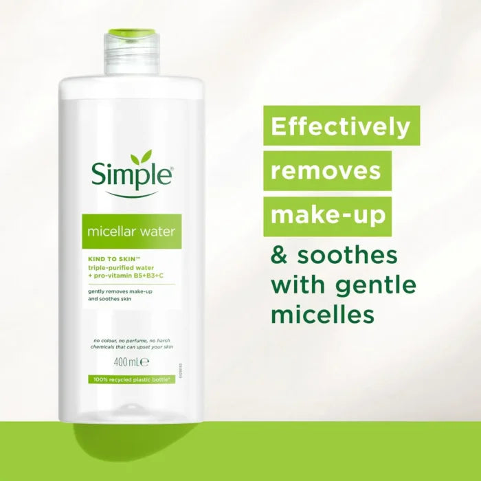 SIMPLE Kind to Skin Micellar Cleansing Water (200ml