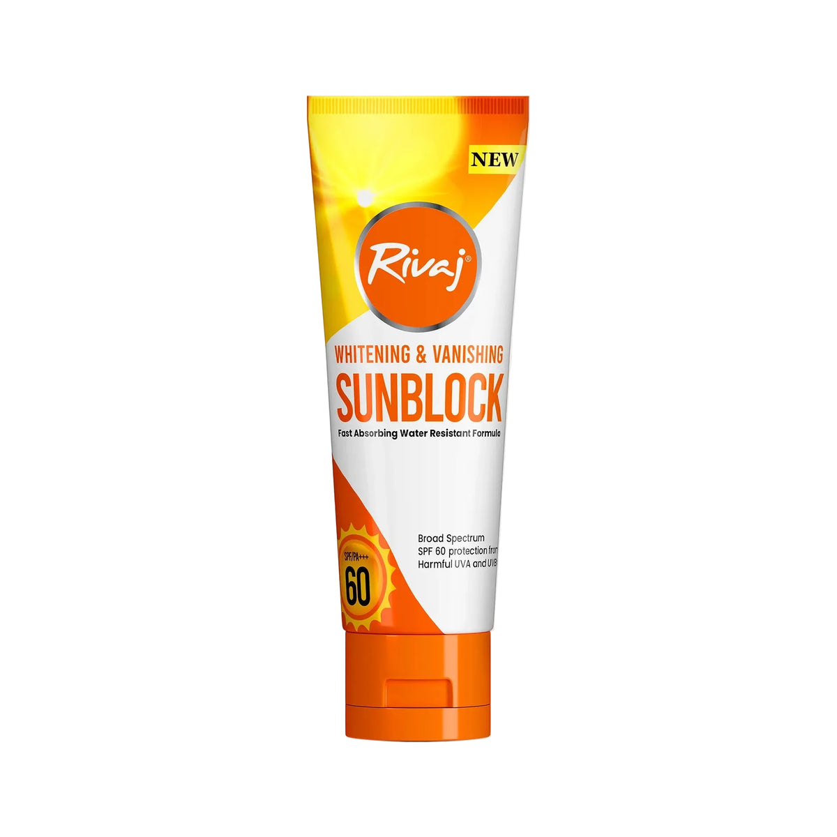 Rivaz SPF60 Whitening & Vanishing Sunblock 40ml