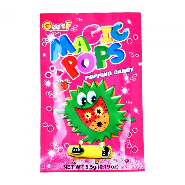 MAGIC POPS POPPING CANDY LYCHEE FLAVOR 5.5G