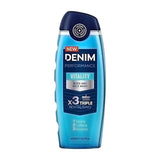 DENIM BODY AND FACE WASH VITALITY 400ML