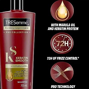 Tresemme Keratin Smooth Shampoo, 700ml