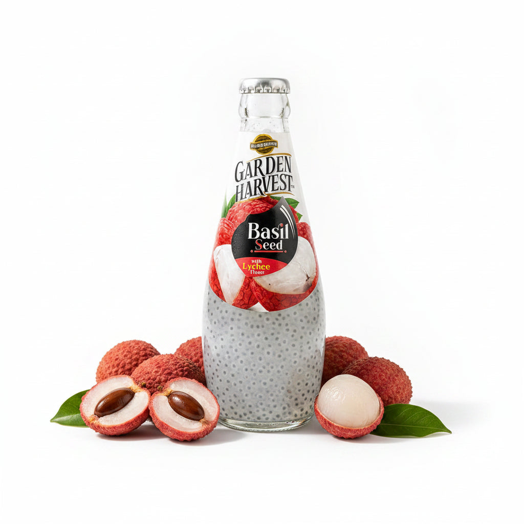 Garden harvest Basil Seed with Lychee 290ml